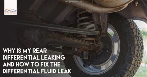 differential leaking oil|Leaking Differential Fluid (Key Causes and Fixes)